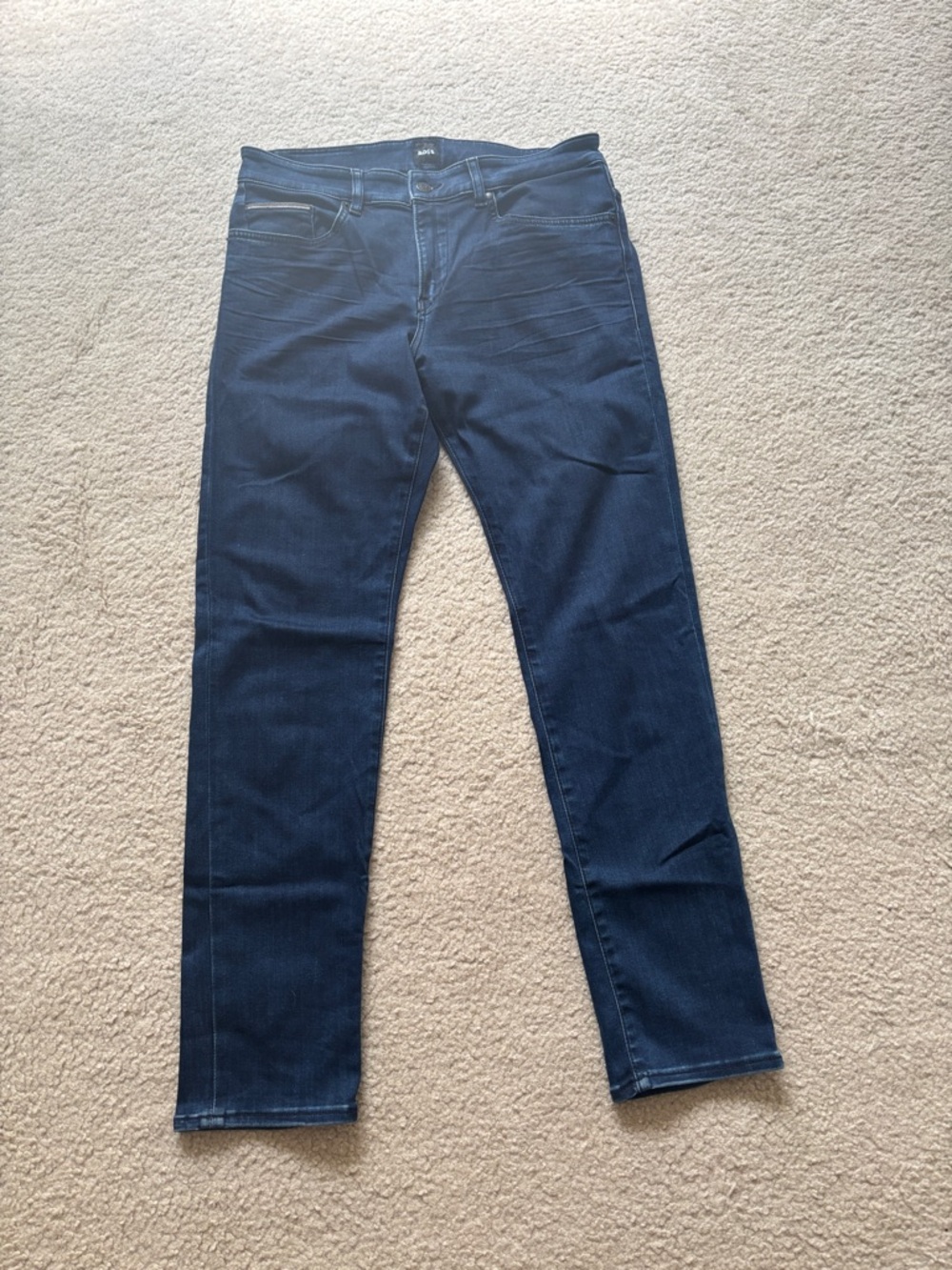 Hugo Boss Men's Dark Blue Slim Straight Jeans